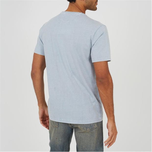Steel Acid Wash - Brave Soul - BS Mens Crew Neck Acid Wash T-shirt