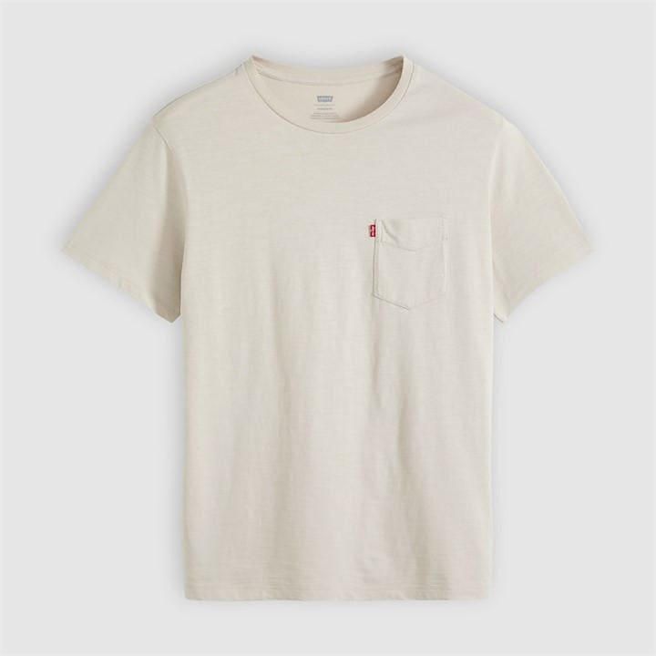 Levis Men' Cream Classic Pockt in Size S, Sports Direct