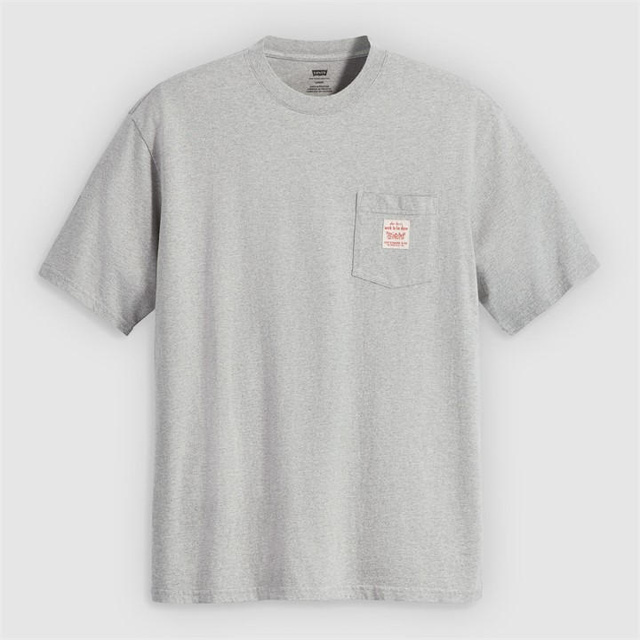 Levis Men's Grey Workwear T in Size XL, Sports Direct
