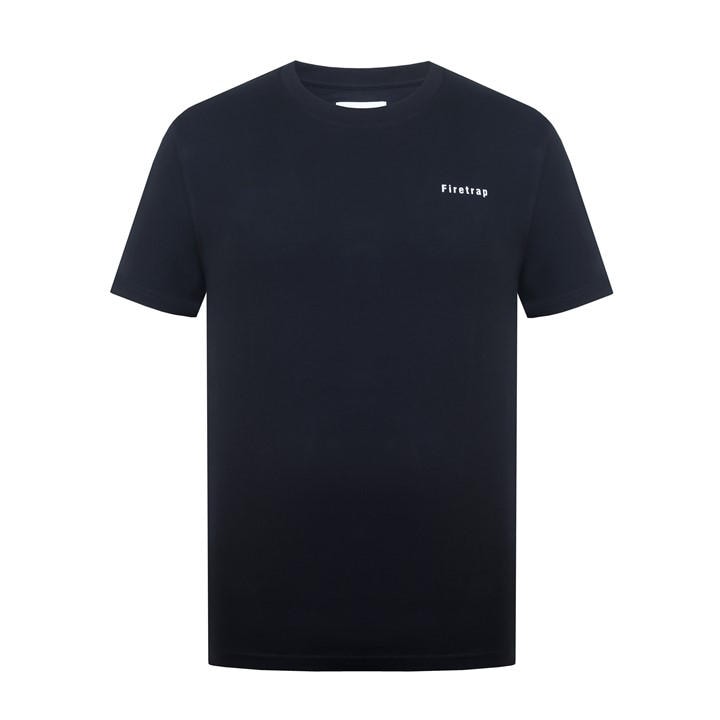 Firetrap Men' Black Trek T Shirt in Size S, Sports Direct