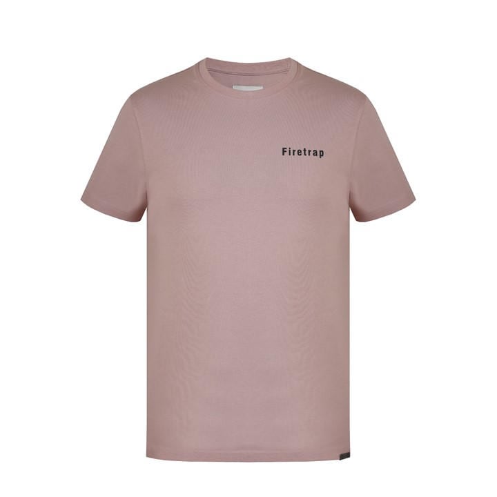 Firetrap Men' Pink Trek T Shirt in Size S, Sports Direct