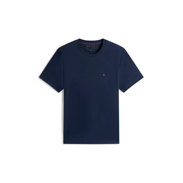 Tommy Hilfiger Men's Blue Interlock Cotton T-Shirt in Size XL, Sports Direct