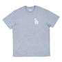 Heather Grey - New Era - Essential Los Angeles Dodgers T-Shirt