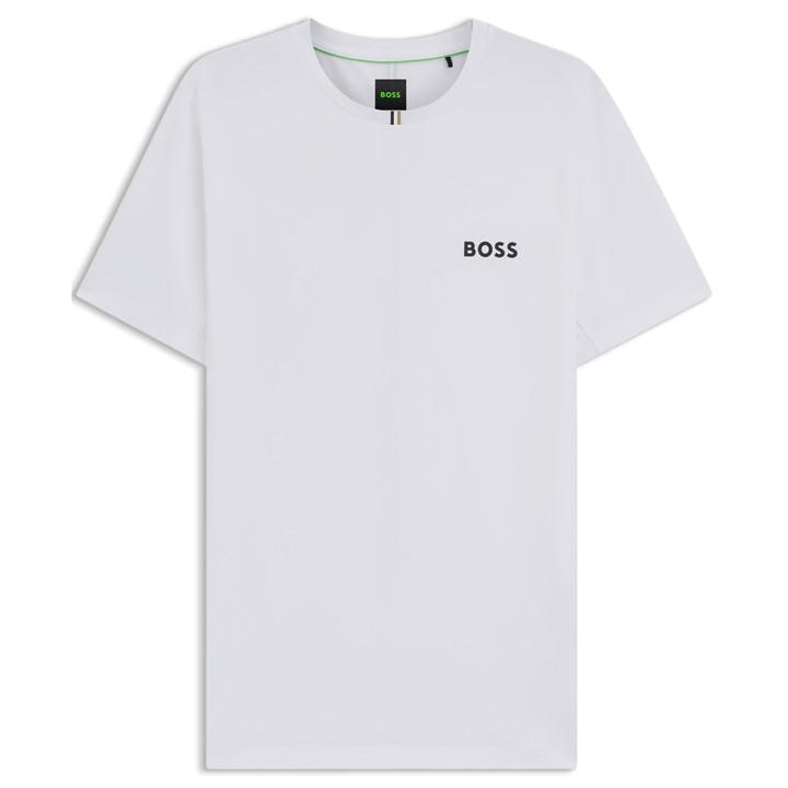 Boss Men's White T-Shirt in Size L, Sports Direct
