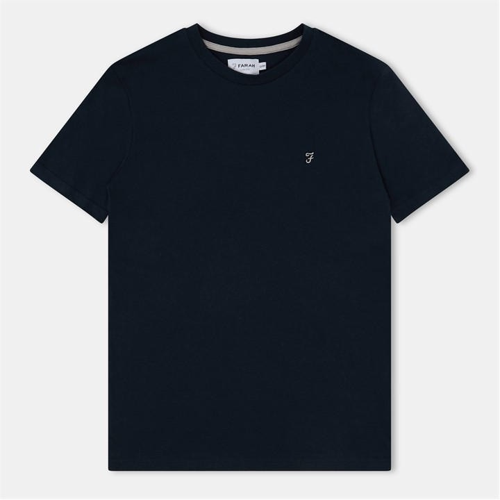 Farah  Kids Blue ' Denny Short Sleeve T-Shirt in Size 5 - 6 Years, Sports Direct