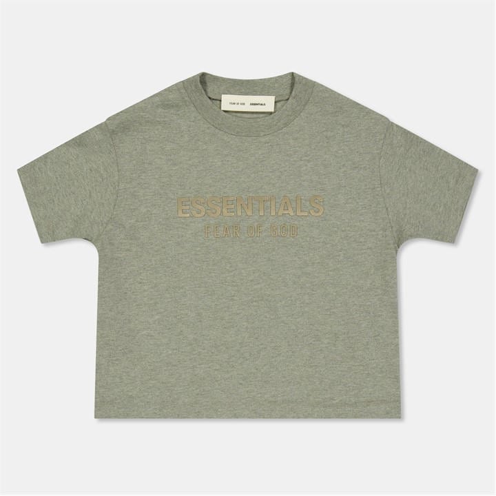 Fear Of God Essentials  Kids Grey ' T-Shirt in Size 9 - 10 Years, Sports Direct