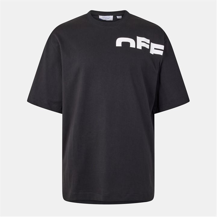 Off White Men' Black Shred Skate T-Shirt in Size S, Sports Direct