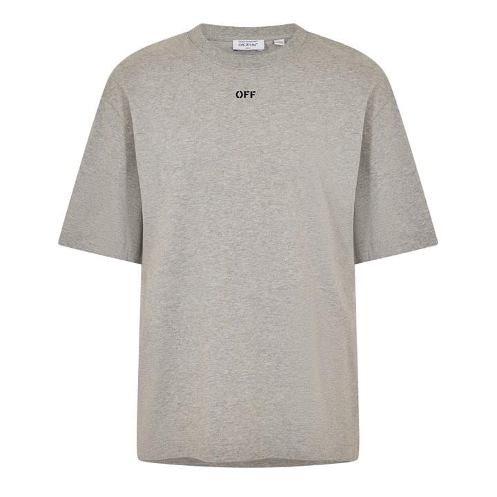 Off White Men's Grey Skate T-Shirt in Size XS, Sports Direct