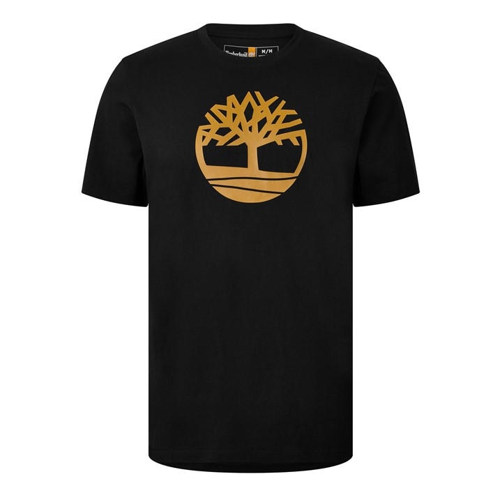 Timberland Men's Black Kennebec T-Shirt in Size XL, Sports Direct