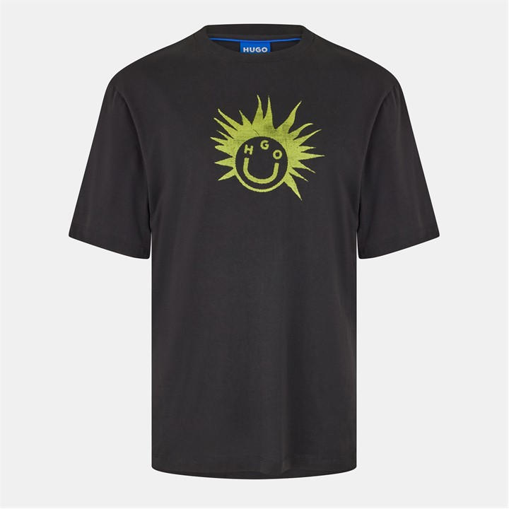 Hugo Men's Black Nugix 01 Cotton T-Shirt in Size M, Sports Direct