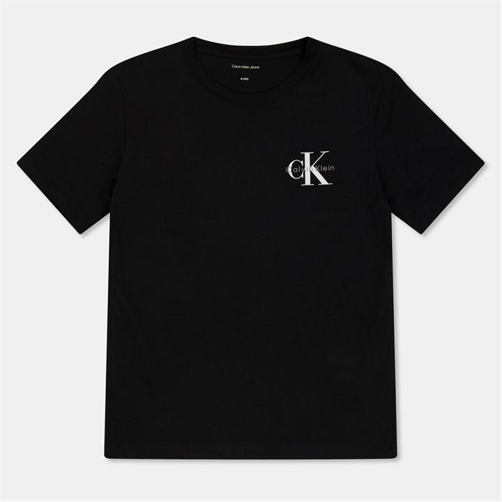 Calvin Klein Jeans Boys Black Kids' Chest Logo T-Shirt in Size 11 - 12 Years, Sports Direct