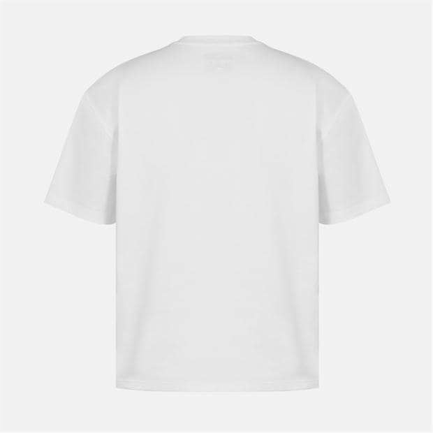White - Jack Wills - Men's JW Boxy Tee Cotton Short Sleeve Fit T-Shirt