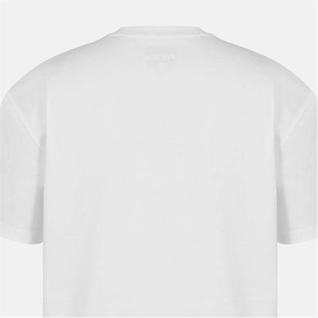 White - Jack Wills - Men's JW Boxy Tee Cotton Short Sleeve Fit T-Shirt