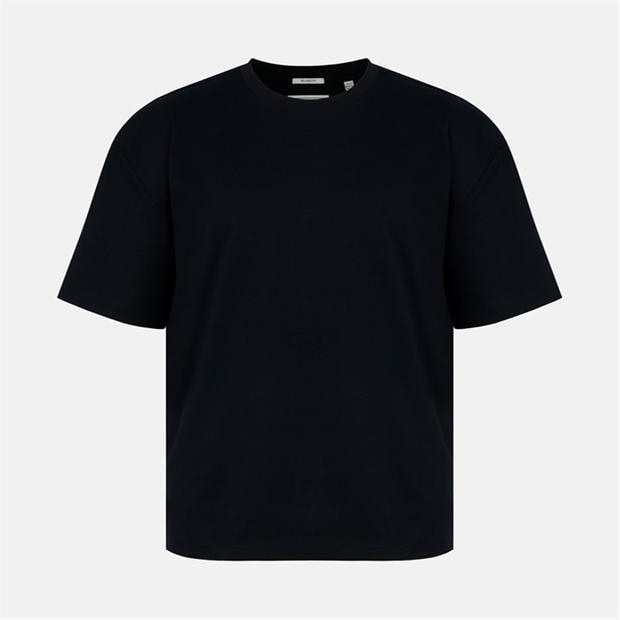 Black - Jack Wills - Men's JW Boxy Tee Cotton Short Sleeve Fit T-Shirt