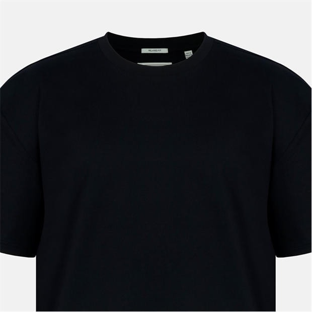Black - Jack Wills - Men's JW Boxy Tee Cotton Short Sleeve Fit T-Shirt