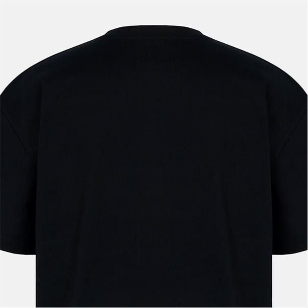 Black - Jack Wills - Men's JW Boxy Tee Cotton Short Sleeve Fit T-Shirt