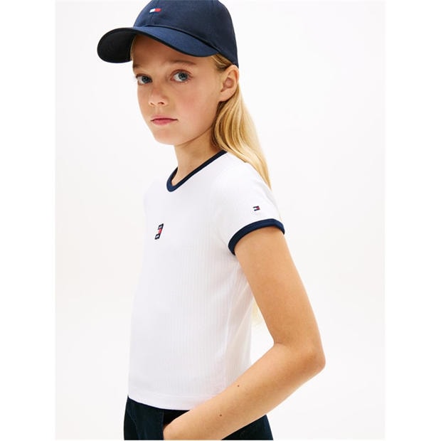 White YBR - Tommy Hilfiger - Kids' Heritage T-Shirt