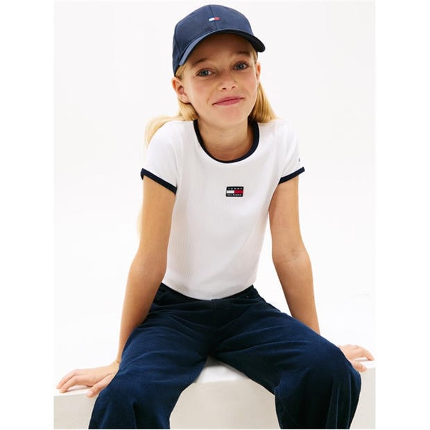 White YBR - Tommy Hilfiger - Kids' Heritage T-Shirt