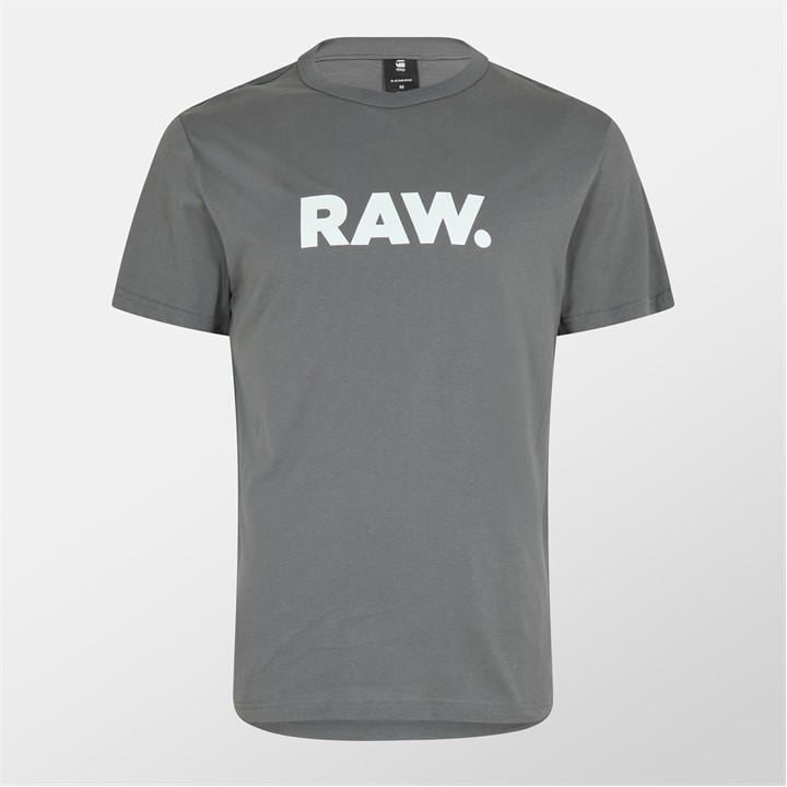 G Star Men's Grey Raw T Shirt in Size XS, Sports Direct