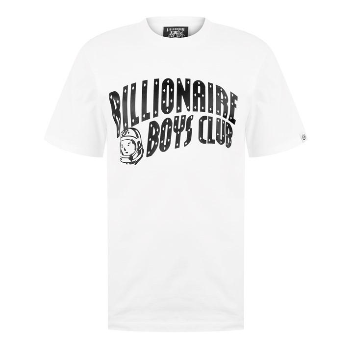 Billionaire Boys Club Men's White Arch Logo T-Shirt in Size 2XL, Sports Direct