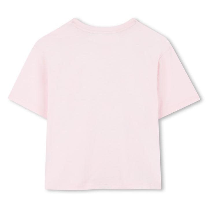 Marc Jacobs Girls Pink Kids' Lipstick Short Sleeve T-Shirt in Size 11 - 12 Years, Sports Direct