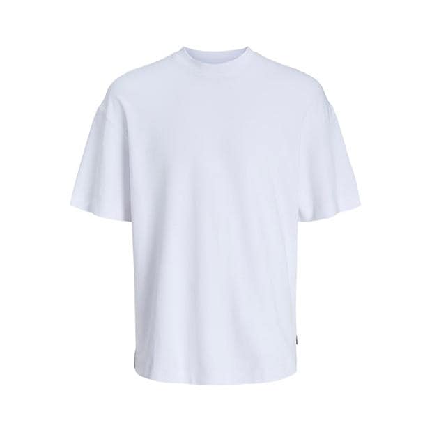 White - Jack and Jones - Urban Edge 220 GSM T-Shirt Mens