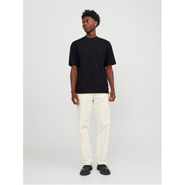 Black - Jack and Jones - Urban Edge 220 GSM T-Shirt Mens