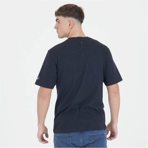 Navy - Peaceful Hooligan - Men's Peaceful Poster Regular Fit T-Shirt
