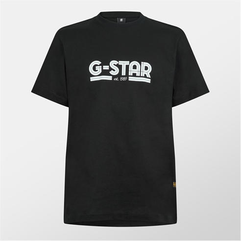 G Star - Line Script Loose T Shirt