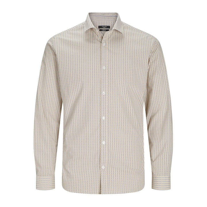 Jack And Jones Men's Yellow Blackpl Shirt Extra Small
