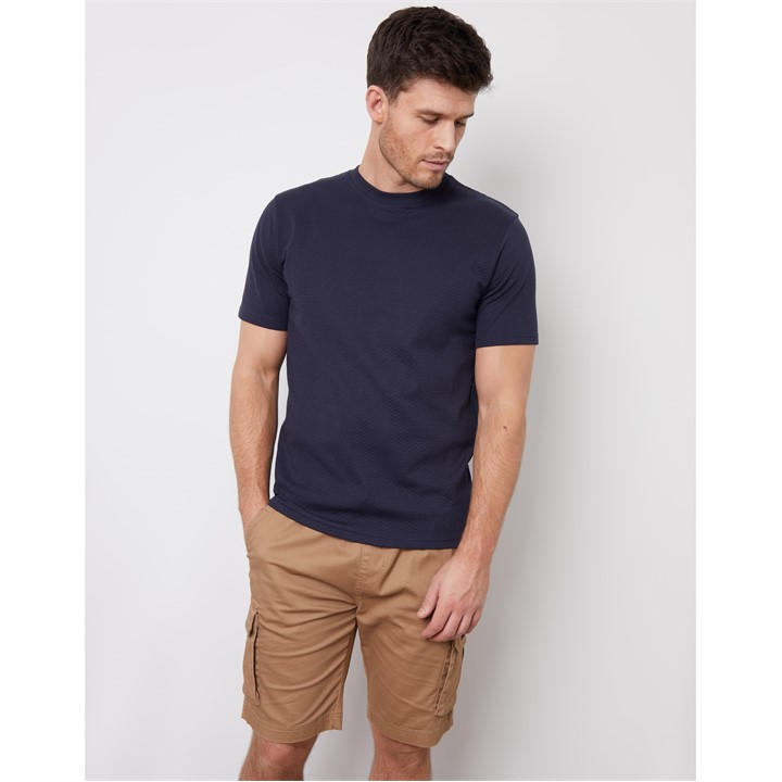 Threadbare Men's Blue Tee Lynton Small