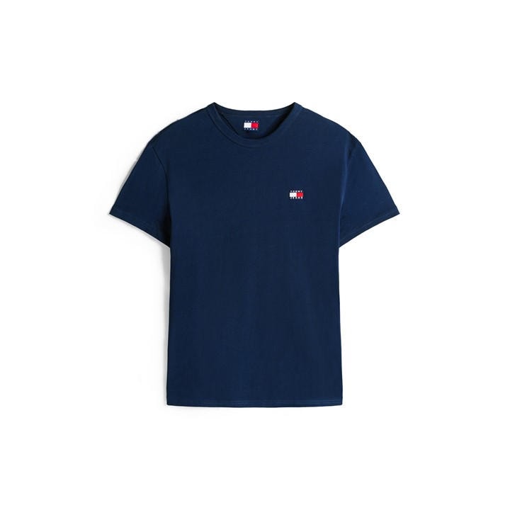Tommy Jeans Men's Blue Classic Tommy Small Badge T Shirt in Size 2XL, Sports Direct