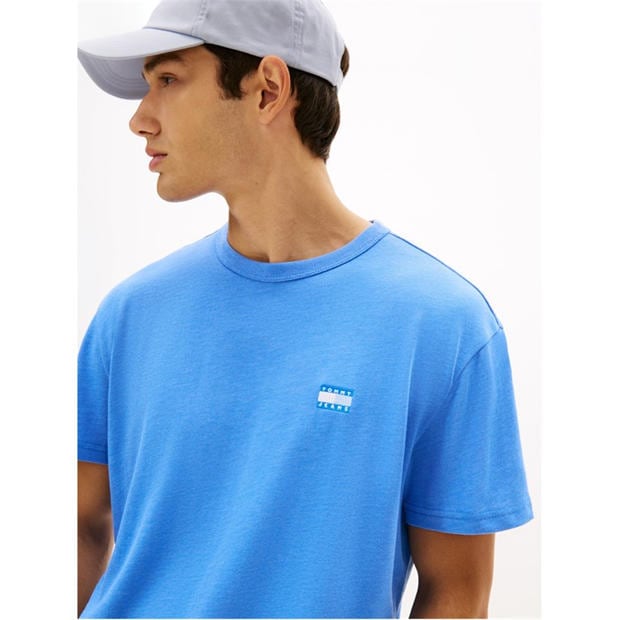 Blue Twilight - Tommy Jeans - Classic Tommy Small Badge T Shirt