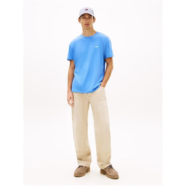 Blue Twilight - Tommy Jeans - Classic Tommy Small Badge T Shirt