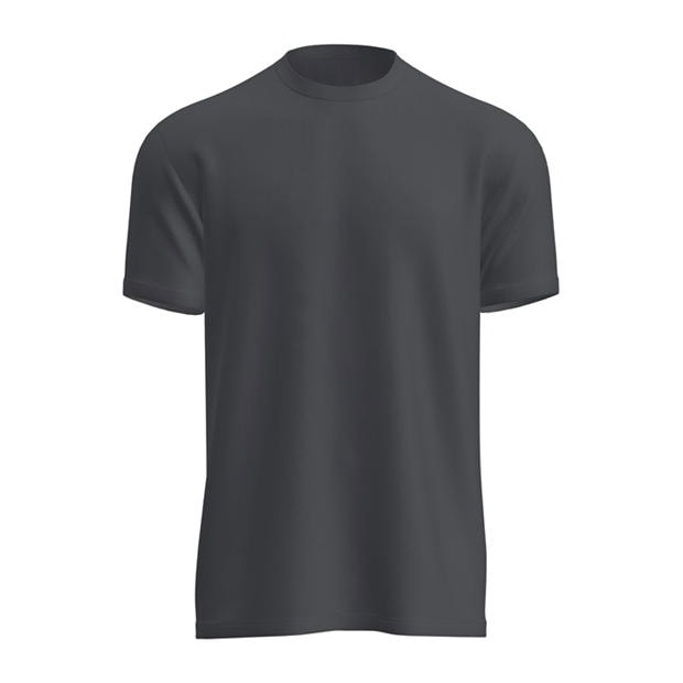 Carbon - Firetrap - Men's Firetrip Cotton Crew Neck Short Sleeve T-Shirt