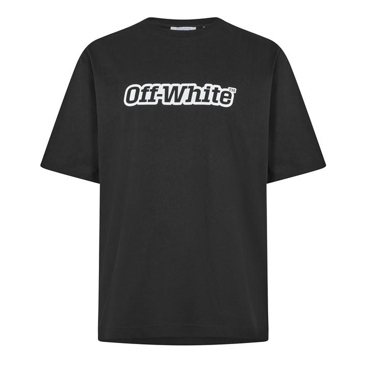 Off White Men's Black Outline Skate Graphic T-Shirt in Size XL, Sports Direct