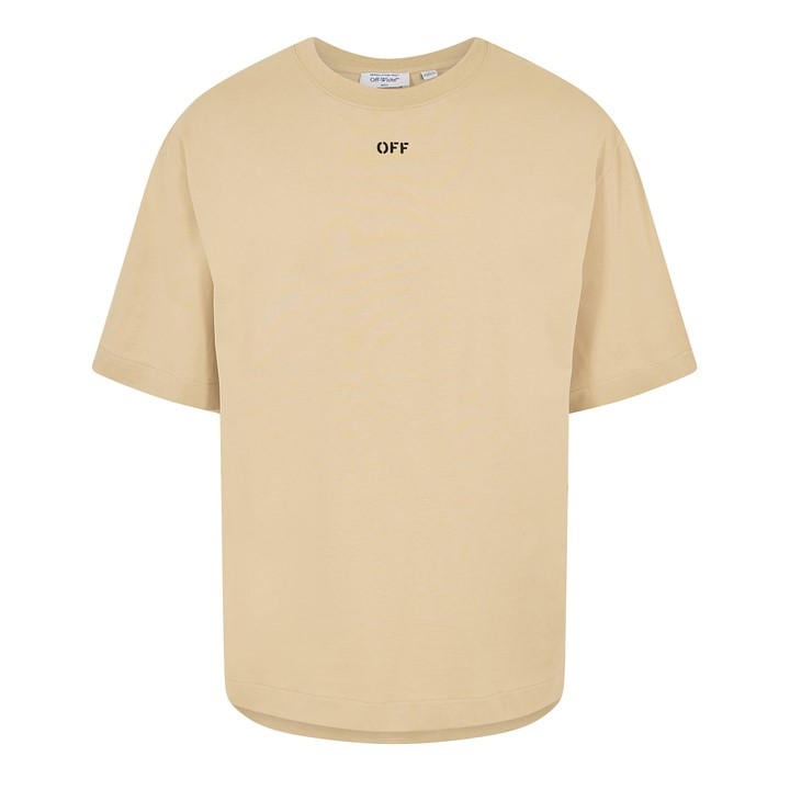 Off White Men's Brown Skate T-Shirt in Size 2XL, Sports Direct