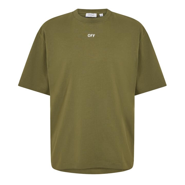 Off White Men's Green Skate T-Shirt in Size XS, Sports Direct