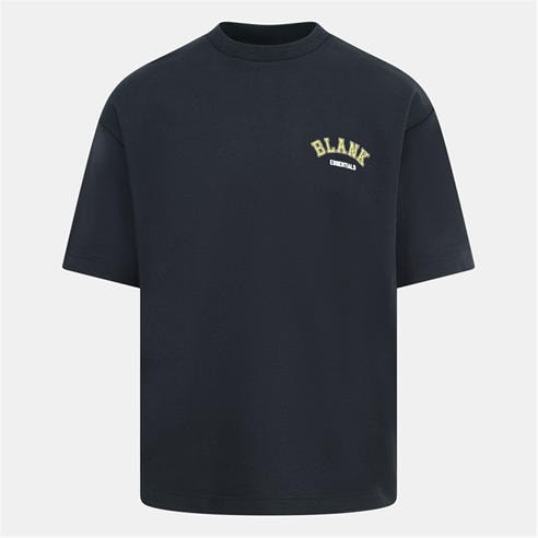 Blank Essentials - Men's College Oversized T-Shirt