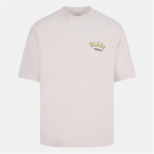 Blank Essentials - Men's College Oversized T-Shirt