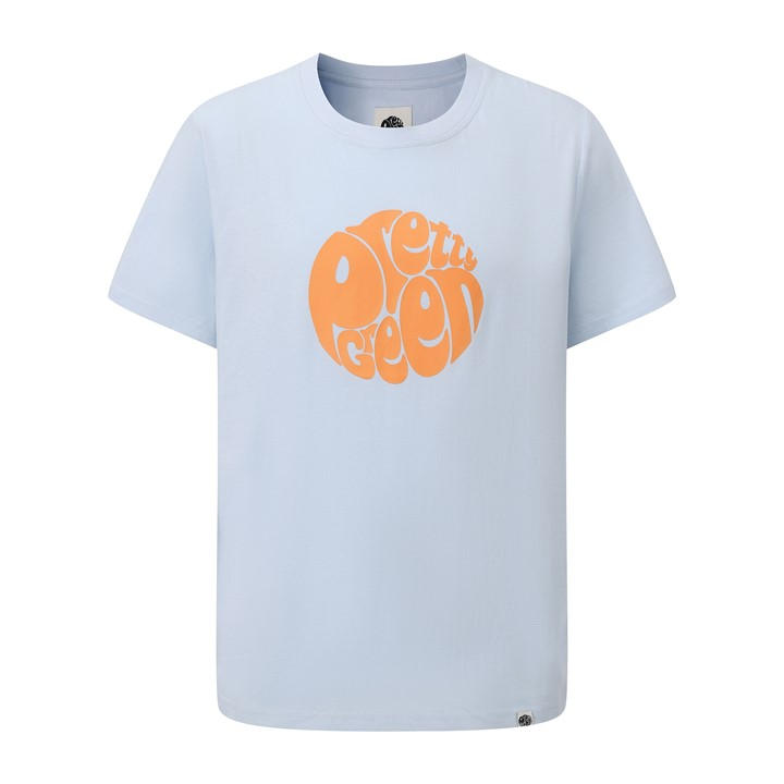Pretty Green Men' Large Logo Tee in Size S, Sports Direct