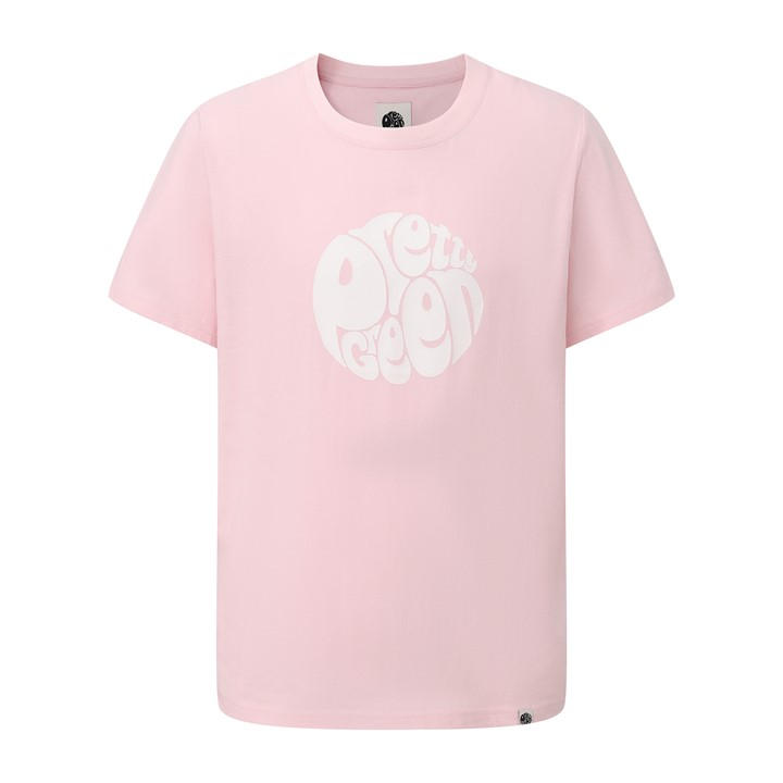 Pretty Green Men's Large Logo Tee - Light Pink - Medium - Image 2