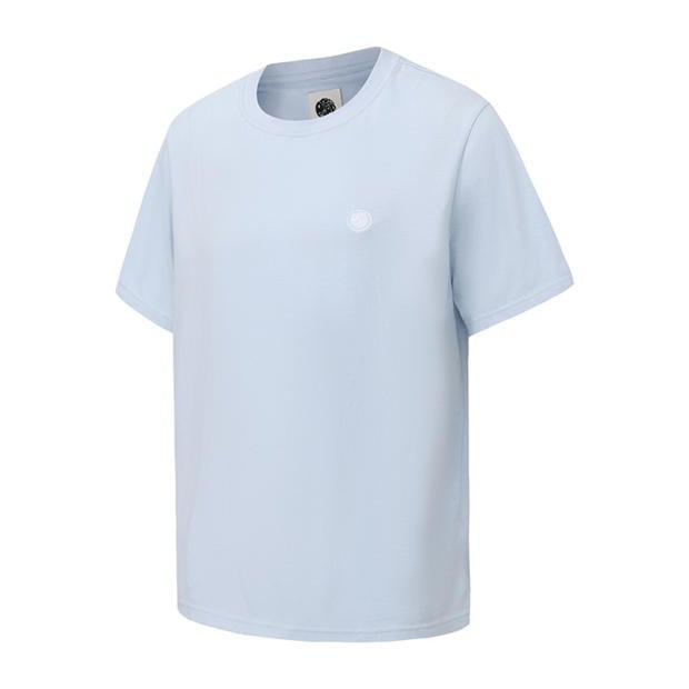 Light Blue - Pretty Green - Small Logo Tee Mens
