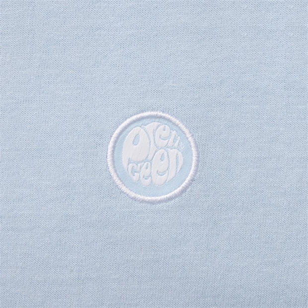 Light Blue - Pretty Green - Small Logo Tee Mens