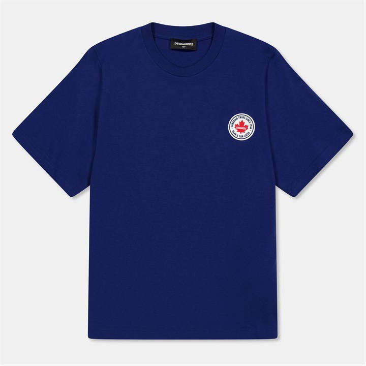 Dsquared2 Boys Blue Kids' Dsq Small Logo T-Shirt in Size 14 - 16 Years, Sports Direct