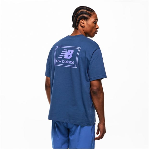 Navy - New Balance - Men's T-Shirt
