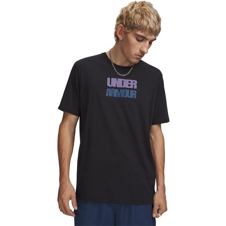 Under Armour Men's Black T-Shirt in Size XL, Sports Direct