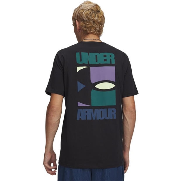 Black/Purple - Under Armour - Men's T-Shirt