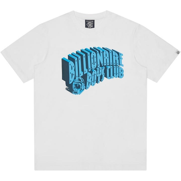 Billionaire Boys Club Men' White Arch T-Shirt in Size S, Sports Direct