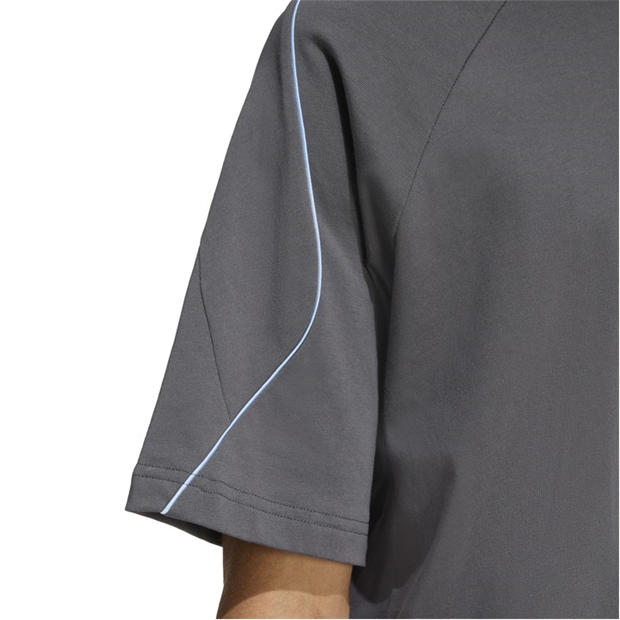Grey/Blue - adidas - Men's T-Shirt